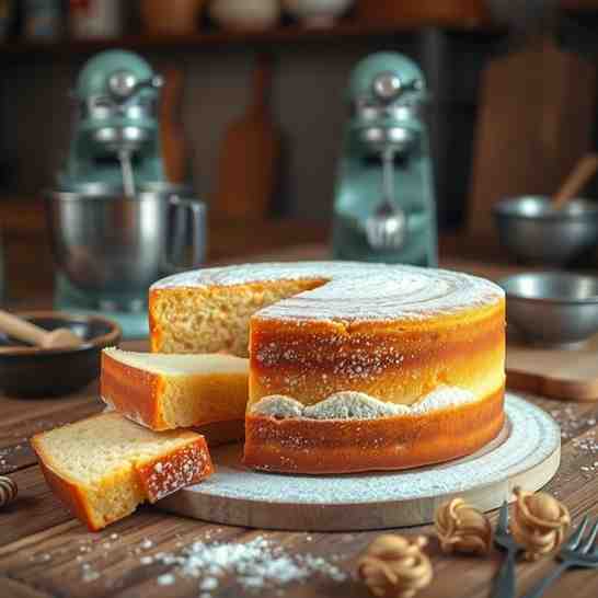 Baking Cakes for Beginners - Try This Easy Bica Galician Sponge